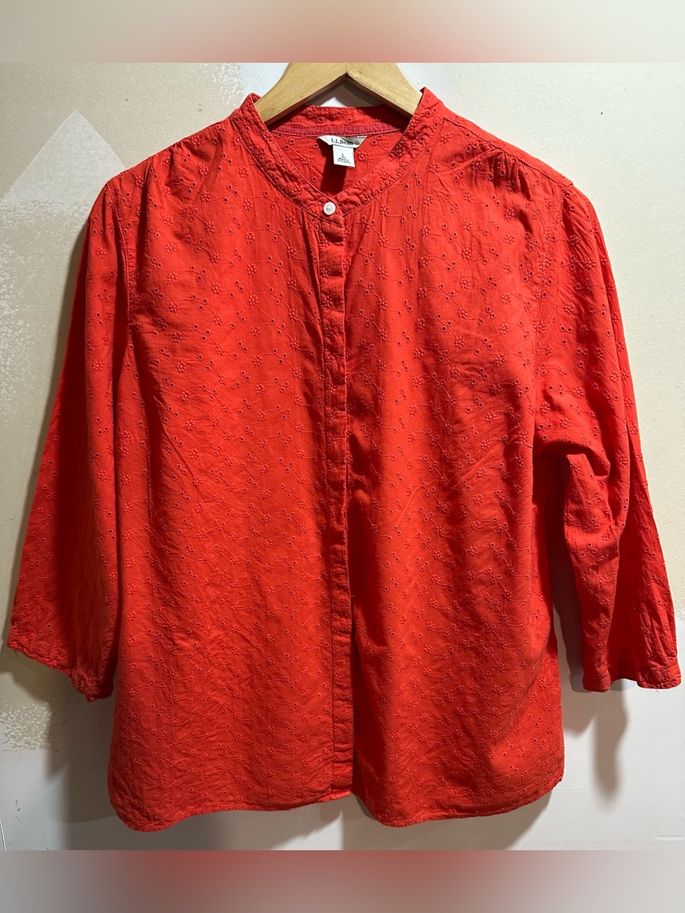 L.L. Bean Eyelet Women’s Top